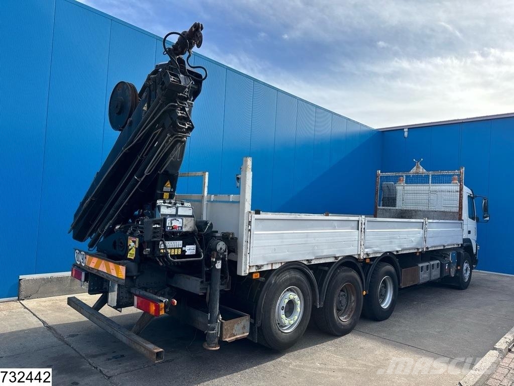 Volvo FMX 410 8x4, EURO 5, Retarder, HIAB, Remote Camiones de cama baja