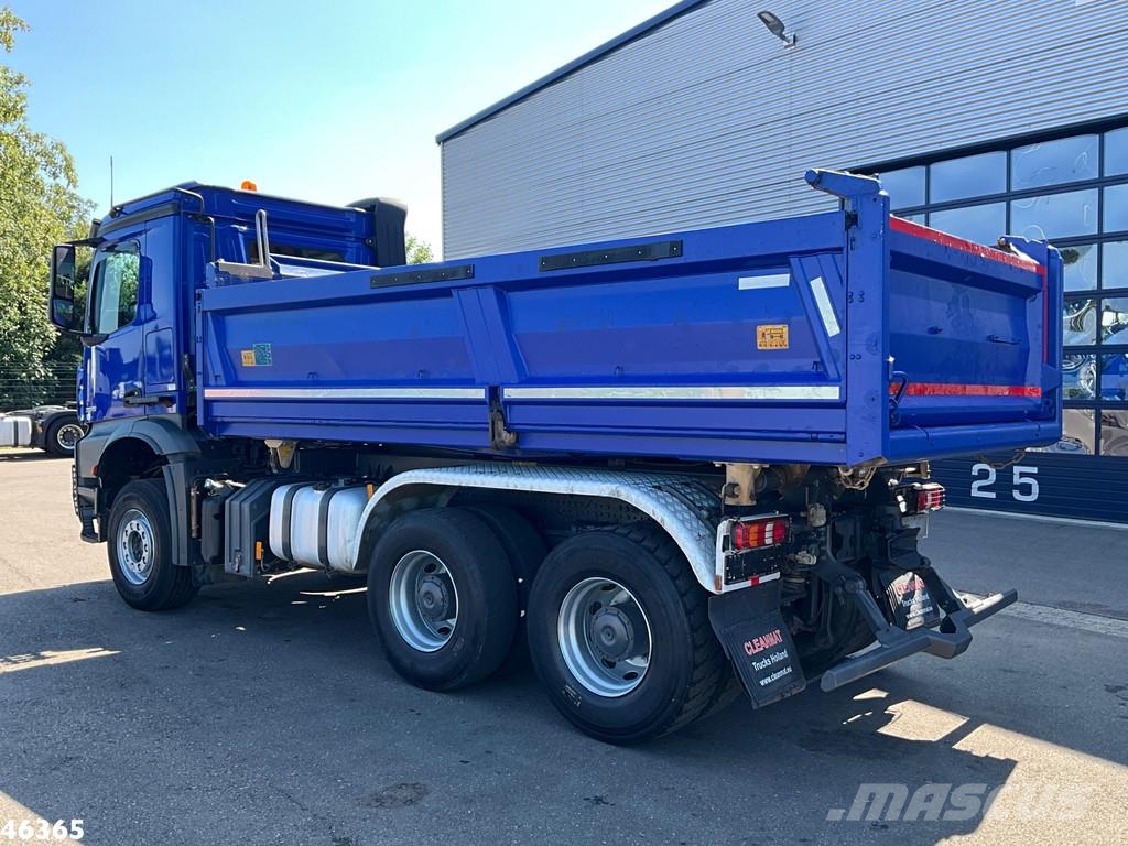 Mercedes-Benz Arocs 2645 6x4 Euro 6 Manual Full Steel Meiller 10 Tipper trucks