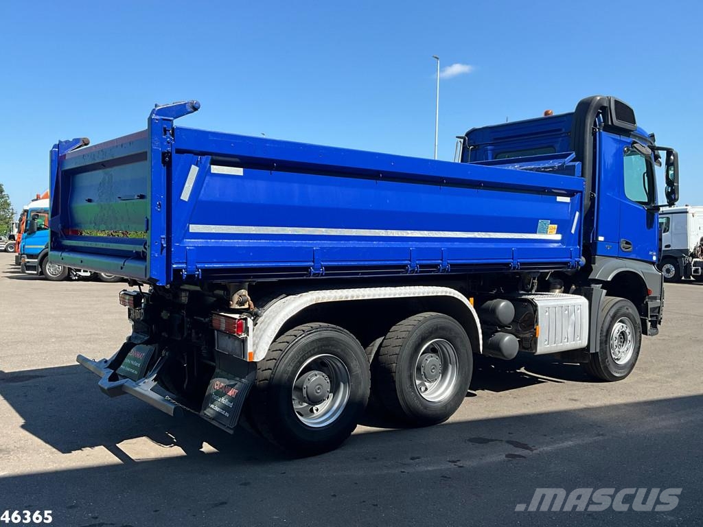 Mercedes-Benz Arocs 2645 6x4 Euro 6 Manual Full Steel Meiller 10 Tipper trucks