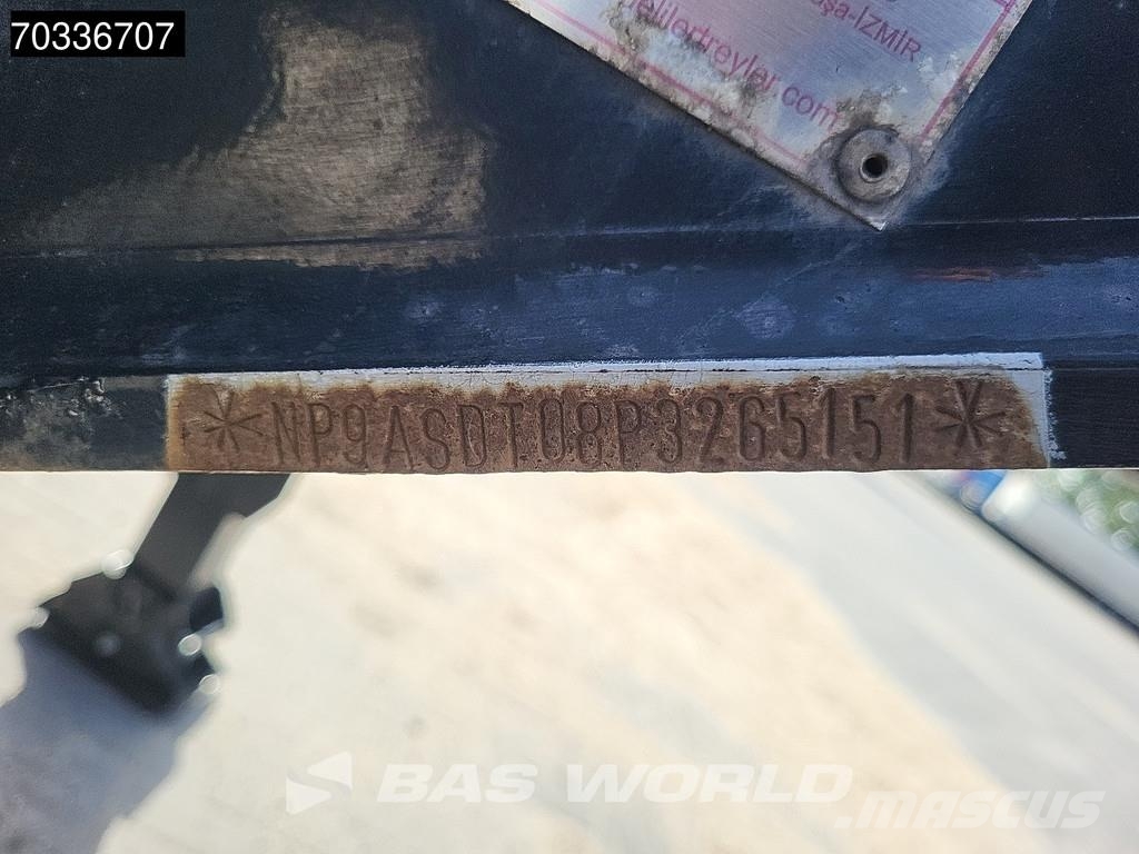 Esmeliller ASD 3 axles Konteinertreileri