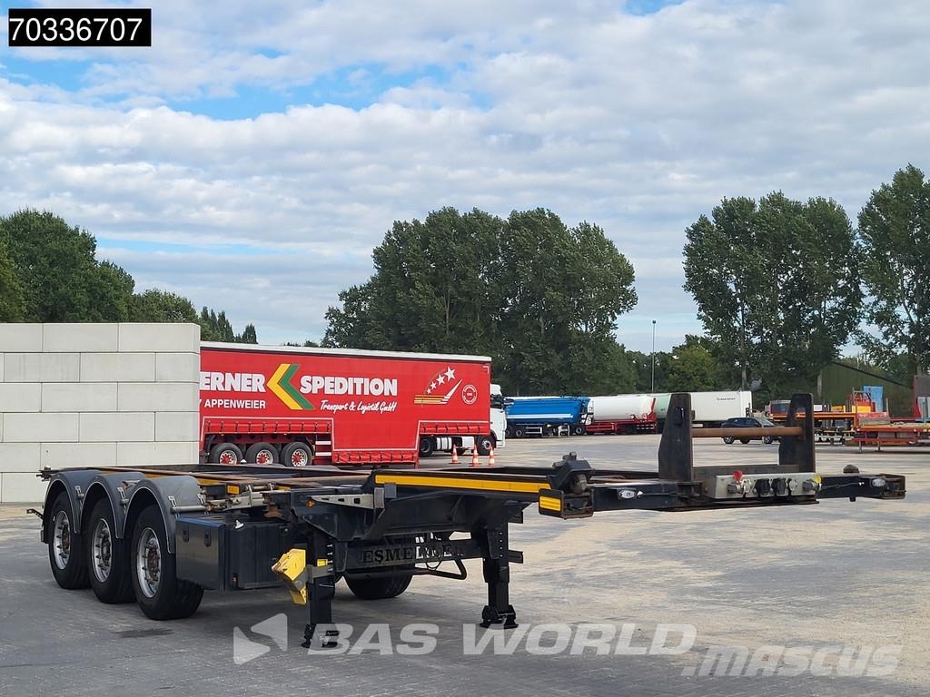 Esmeliller ASD 3 axles Konteinertreileri