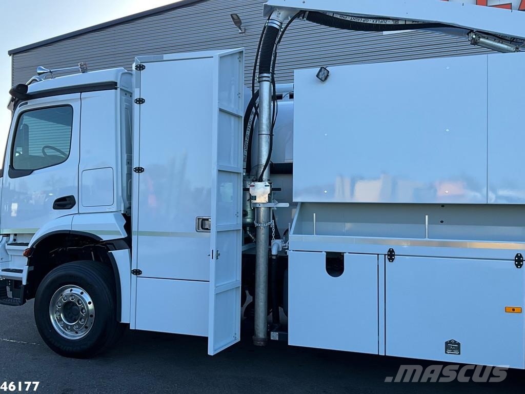 Mercedes-Benz AROCS 1835 4x2 Combi kolkenzuiger 8m³ Just 1.195 k Vaakumautod