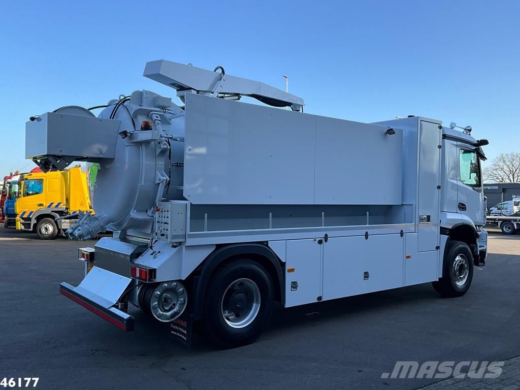 Mercedes-Benz AROCS 1835 4x2 Combi kolkenzuiger 8m³ Just 1.195 k Vaakumautod