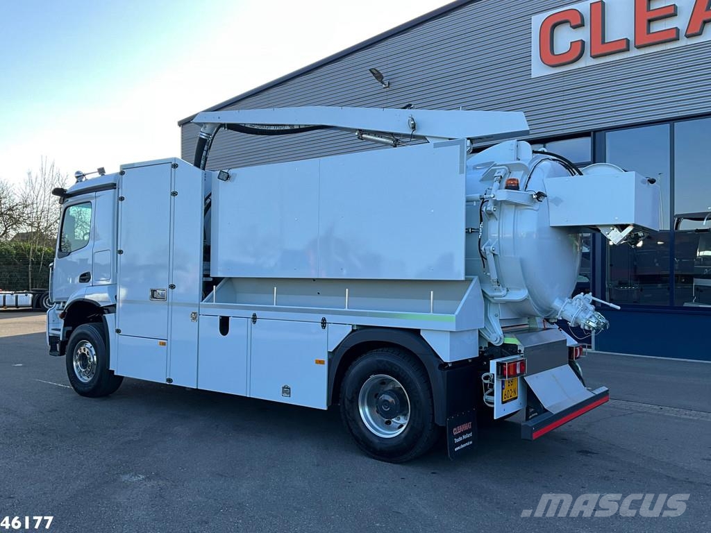 Mercedes-Benz AROCS 1835 4x2 Combi kolkenzuiger 8m³ Just 1.195 k Vaakumautod