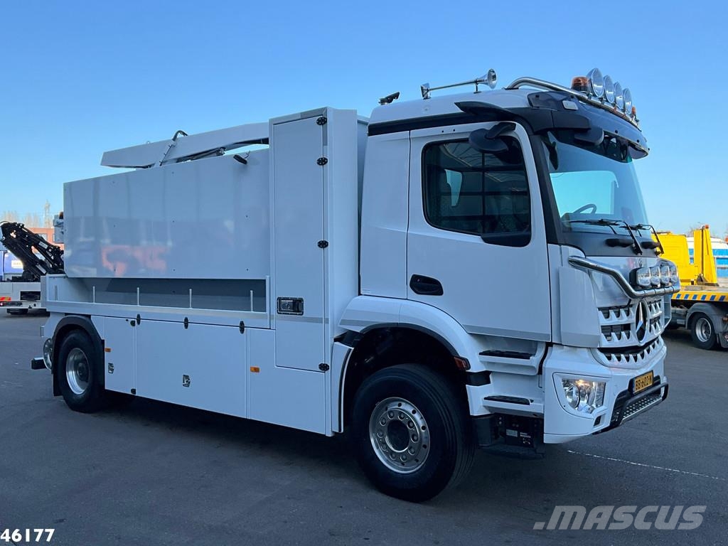 Mercedes-Benz AROCS 1835 4x2 Combi kolkenzuiger 8m³ Just 1.195 k Vaakumautod