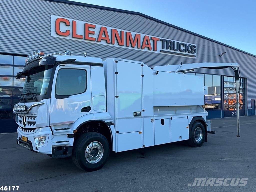 Mercedes-Benz AROCS 1835 4x2 Combi kolkenzuiger 8m³ Just 1.195 k Vaakumautod