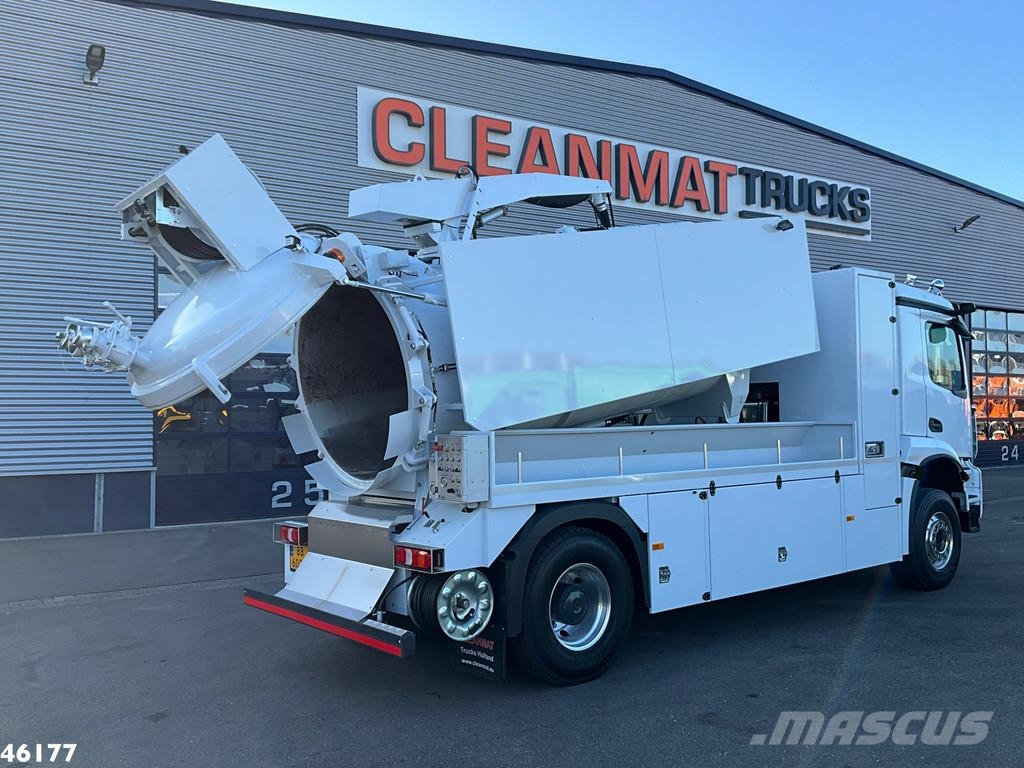 Mercedes-Benz AROCS 1835 4x2 Combi kolkenzuiger 8m³ Just 1.195 k Vaakumautod