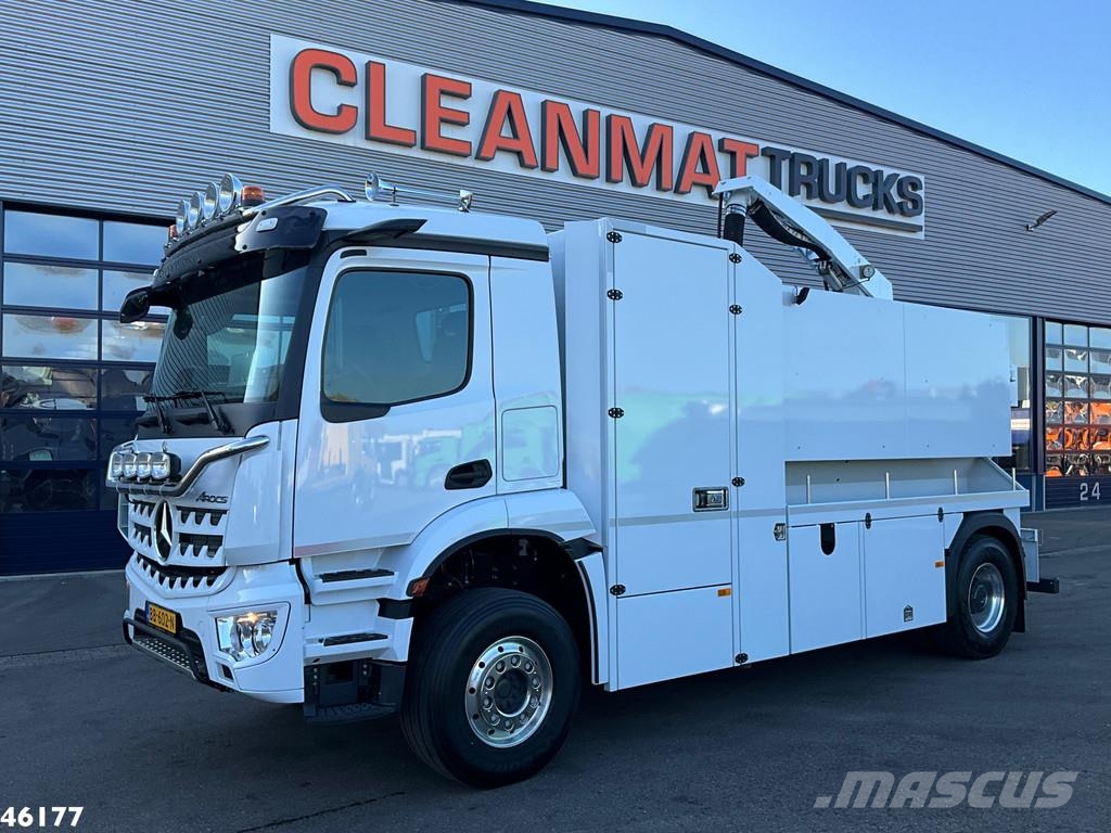 Mercedes-Benz AROCS 1835 4x2 Combi kolkenzuiger 8m³ Just 1.195 k Vaakumautod