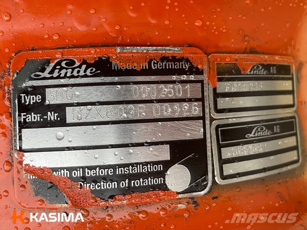 Linde Swing motor from Atlas 1604 Hidraulikos įrenginiai