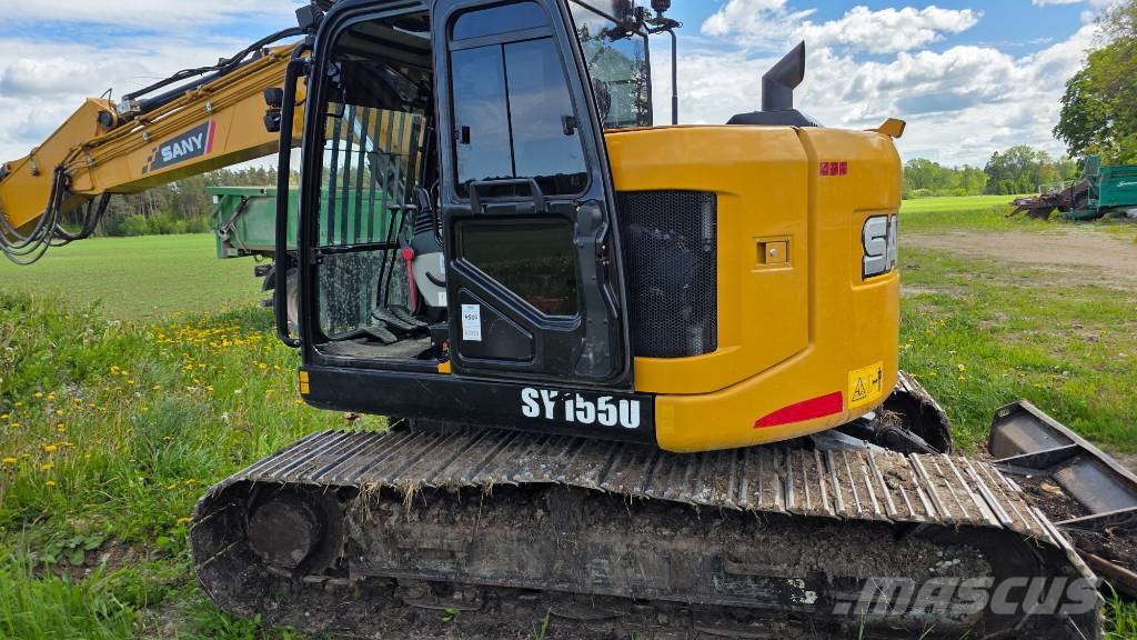 Sany SY 155 U Vikšriniai ekskavatoriai