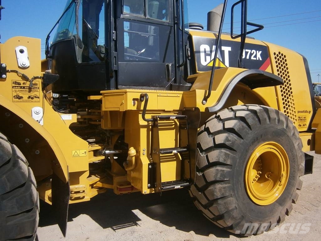 CAT 972 K Gumikerekes homlokrakodók