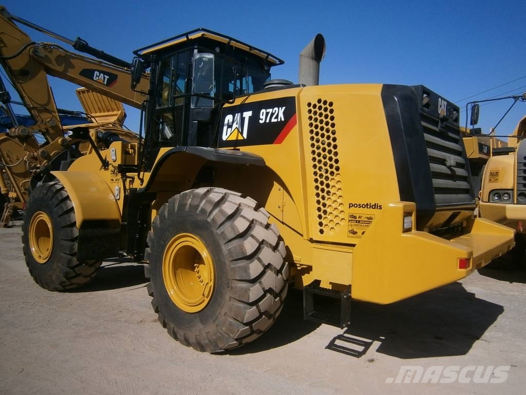 CAT 972 K Gumikerekes homlokrakodók