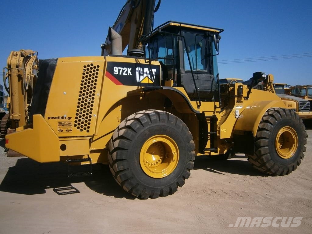CAT 972 K Gumikerekes homlokrakodók