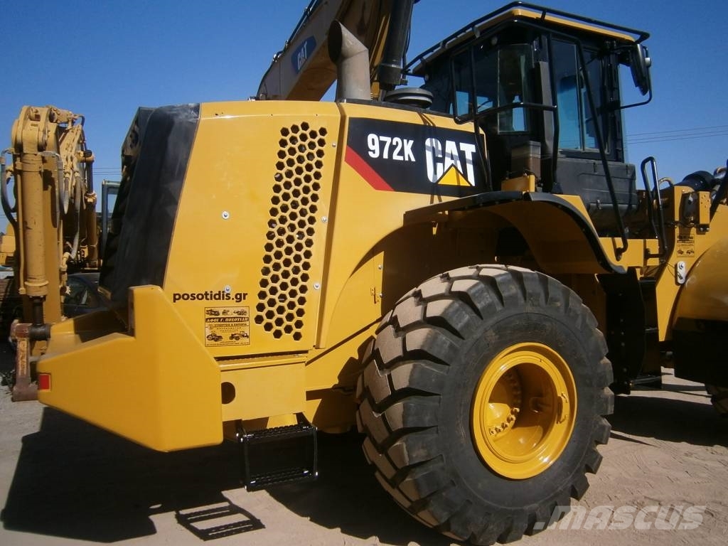 CAT 972 K Gumikerekes homlokrakodók