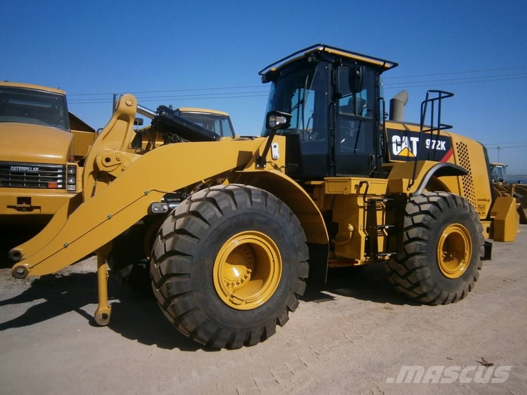 CAT 972 K Gumikerekes homlokrakodók