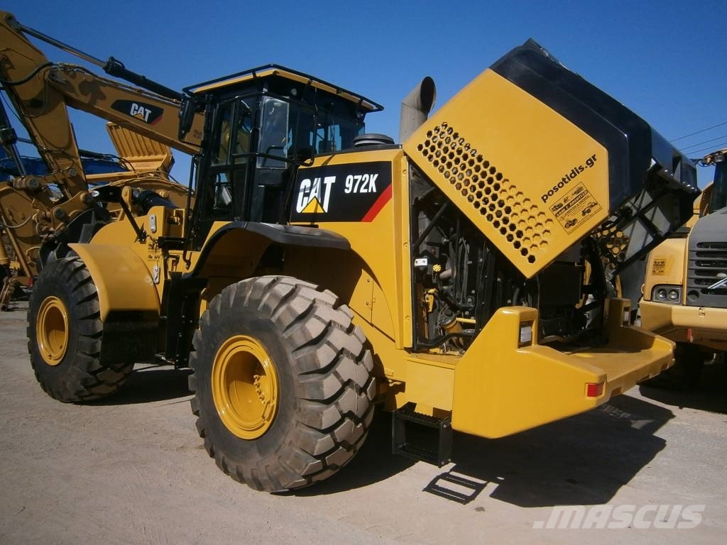 CAT 972 K Gumikerekes homlokrakodók