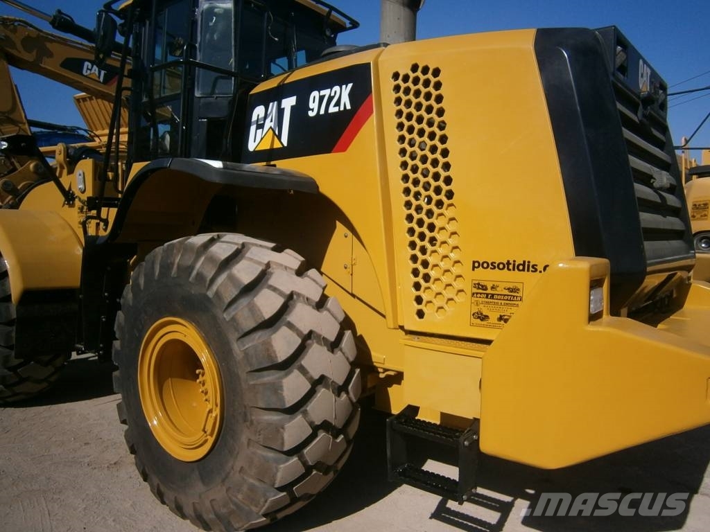 CAT 972 K Gumikerekes homlokrakodók