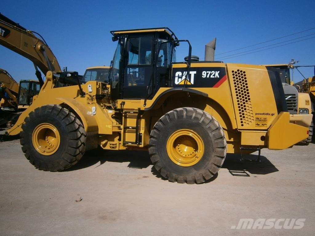CAT 972 K Gumikerekes homlokrakodók