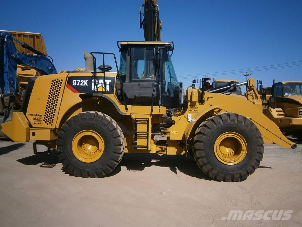 CAT 972 K Gumikerekes homlokrakodók
