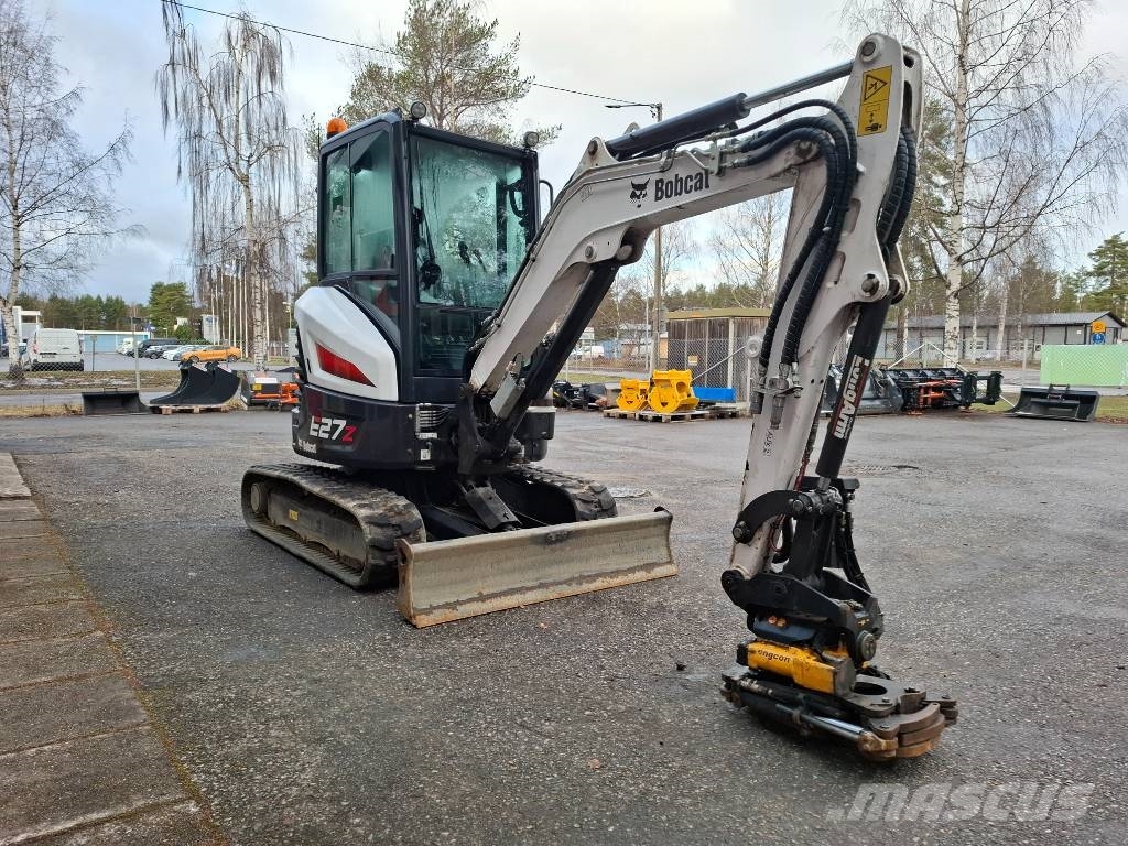Bobcat E 27Z حفارات صغيرة أقل من 7 طن (حفارات صغيرة)
