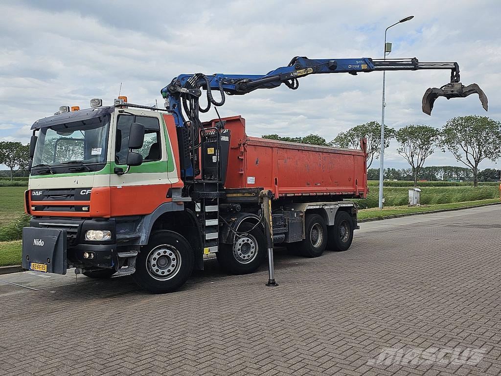 DAF CF 85.410 PALFINGER EPSILON 17 Camiones bañeras basculantes o volquetes