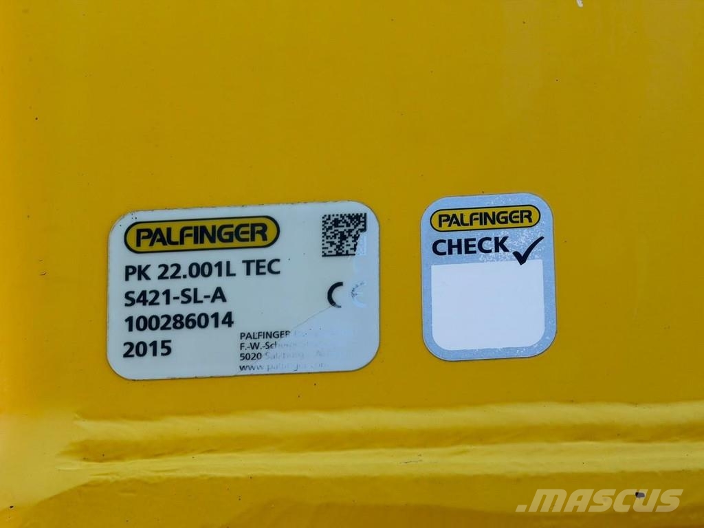 Volvo FMX 420 8X4 + CRANE PALFINGER PK22.001 L TEC (17m! Polovne dizalice za sve terene