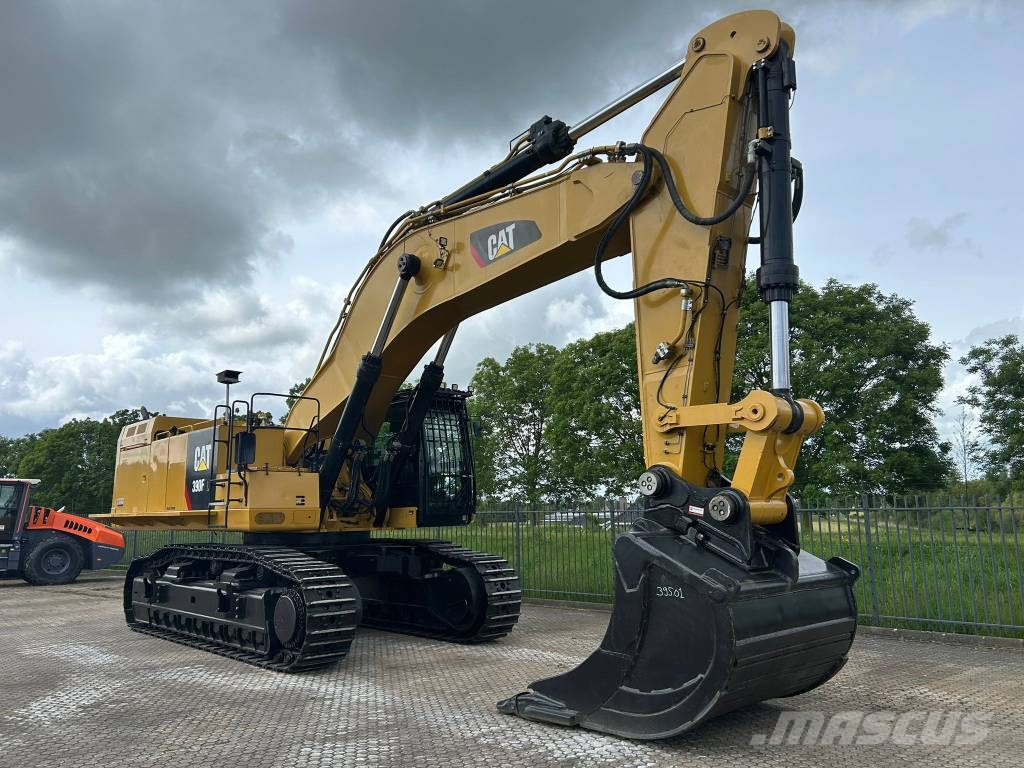 CAT 390 F L hammer lines - new undercarriage Raupenbagger