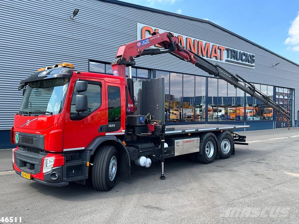 Volvo FE 320 Euro 6 HMF 26 Tonmeter laadkraan Kranen voor alle terreinen