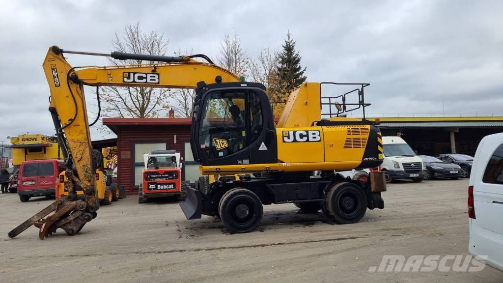 JCB JS 160 W Ratiniai ekskavatoriai