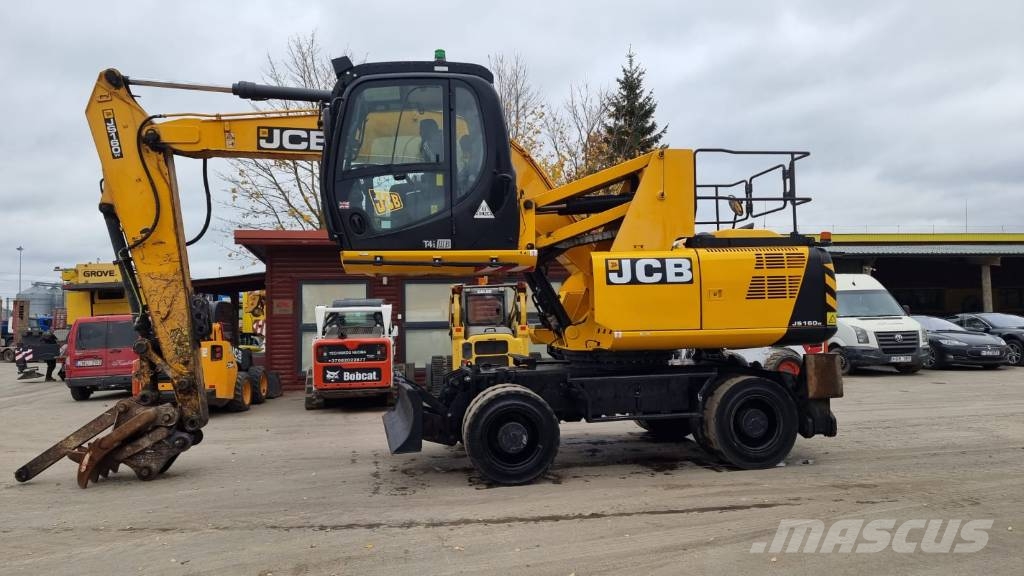 JCB JS 160 W Ratiniai ekskavatoriai