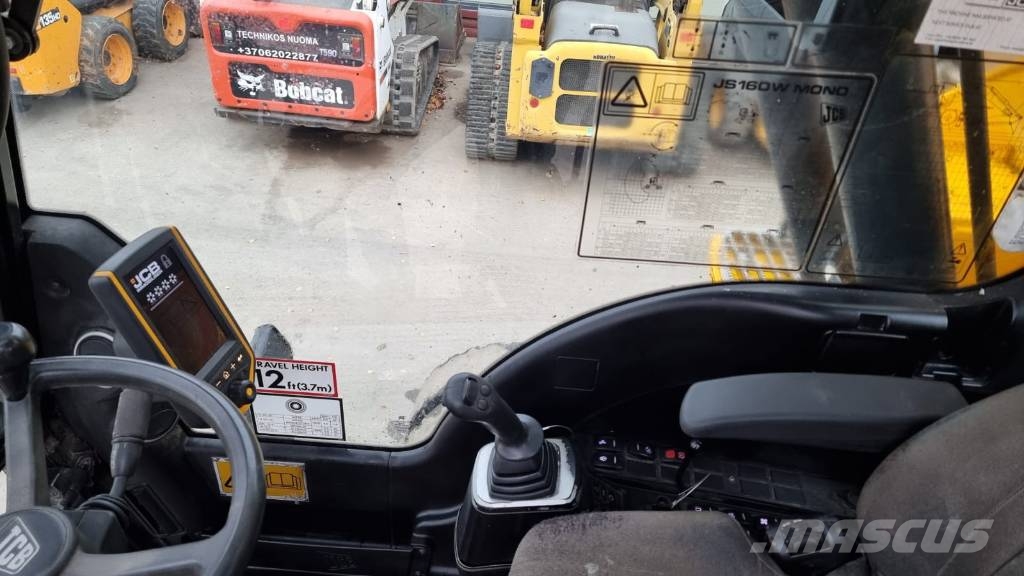 JCB JS 160 W Ratiniai ekskavatoriai