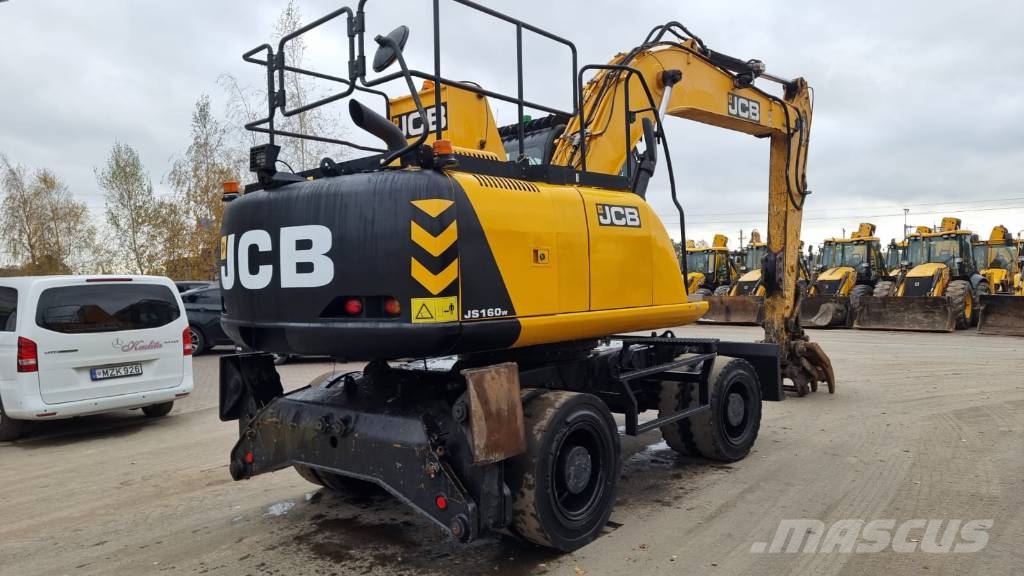 JCB JS 160 W Ratiniai ekskavatoriai