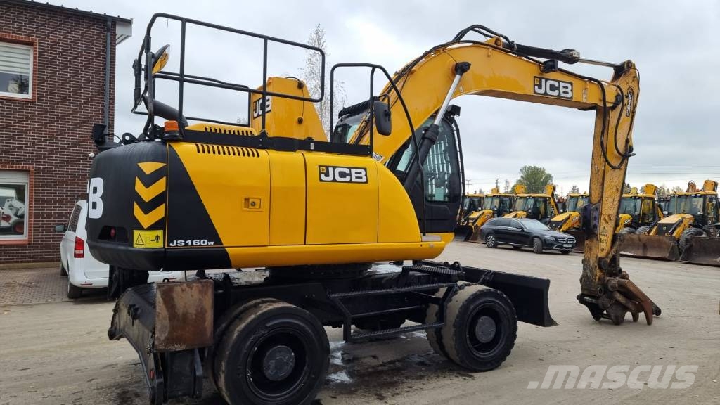 JCB JS 160 W Ratiniai ekskavatoriai