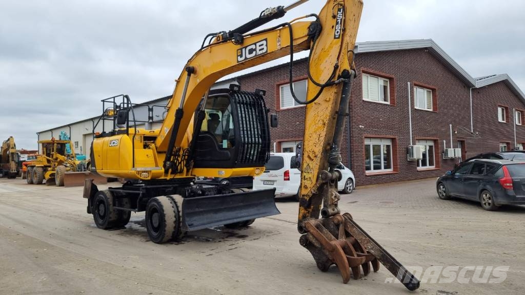 JCB JS 160 W Ratiniai ekskavatoriai