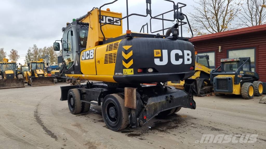 JCB JS 160 W Ratiniai ekskavatoriai