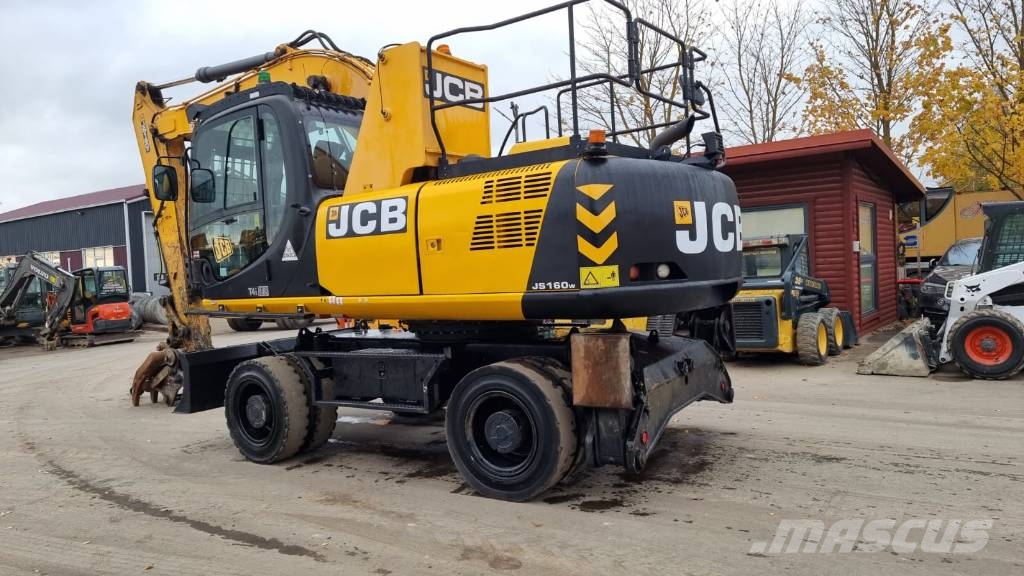 JCB JS 160 W Ratiniai ekskavatoriai