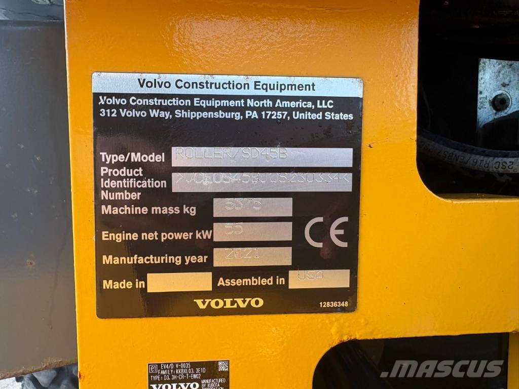 Volvo SD 45 B Rouleaux monocylindre