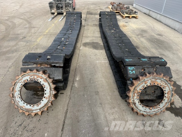 Liebherr LH 22 C USED TRACKS AND DRIVE WHEELS Ketten