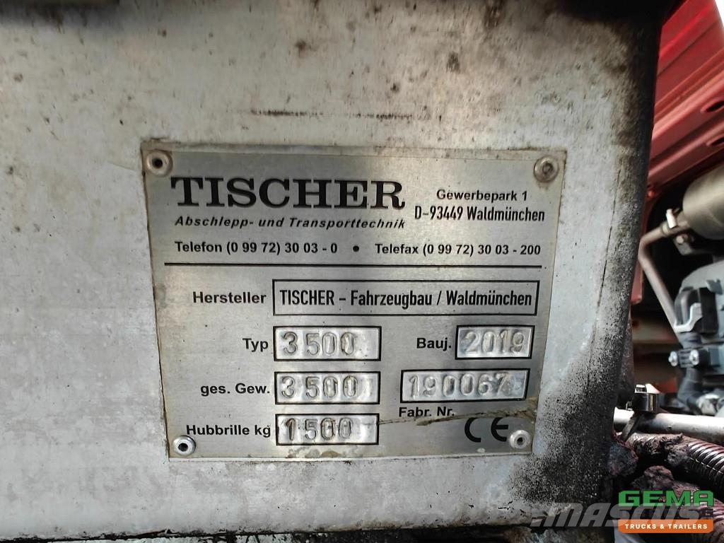 DAF LF 210 FA 4x2 Day Cab Euro6C - Tischer 3500 + Bril Грузовые эвакуаторы