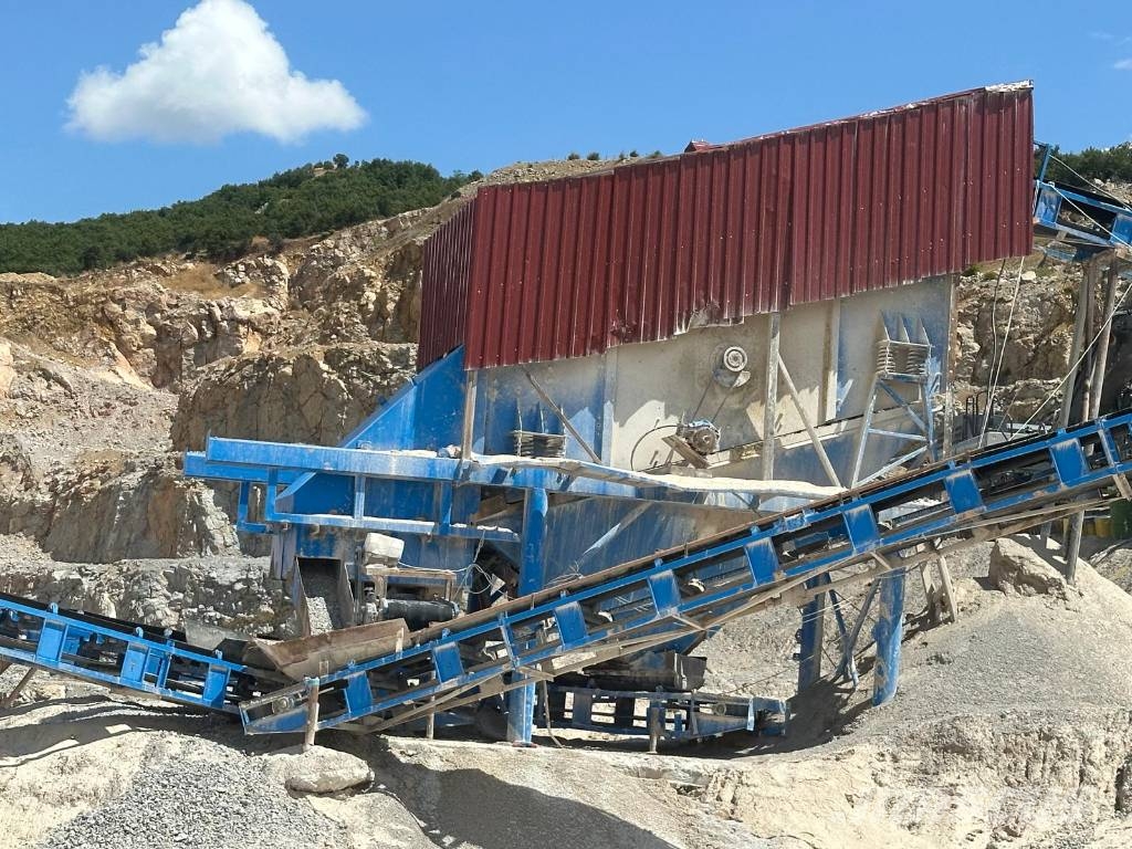 Fabo Installation de concassage d'occasion 200-300 TPH Zuschlagsanlagen