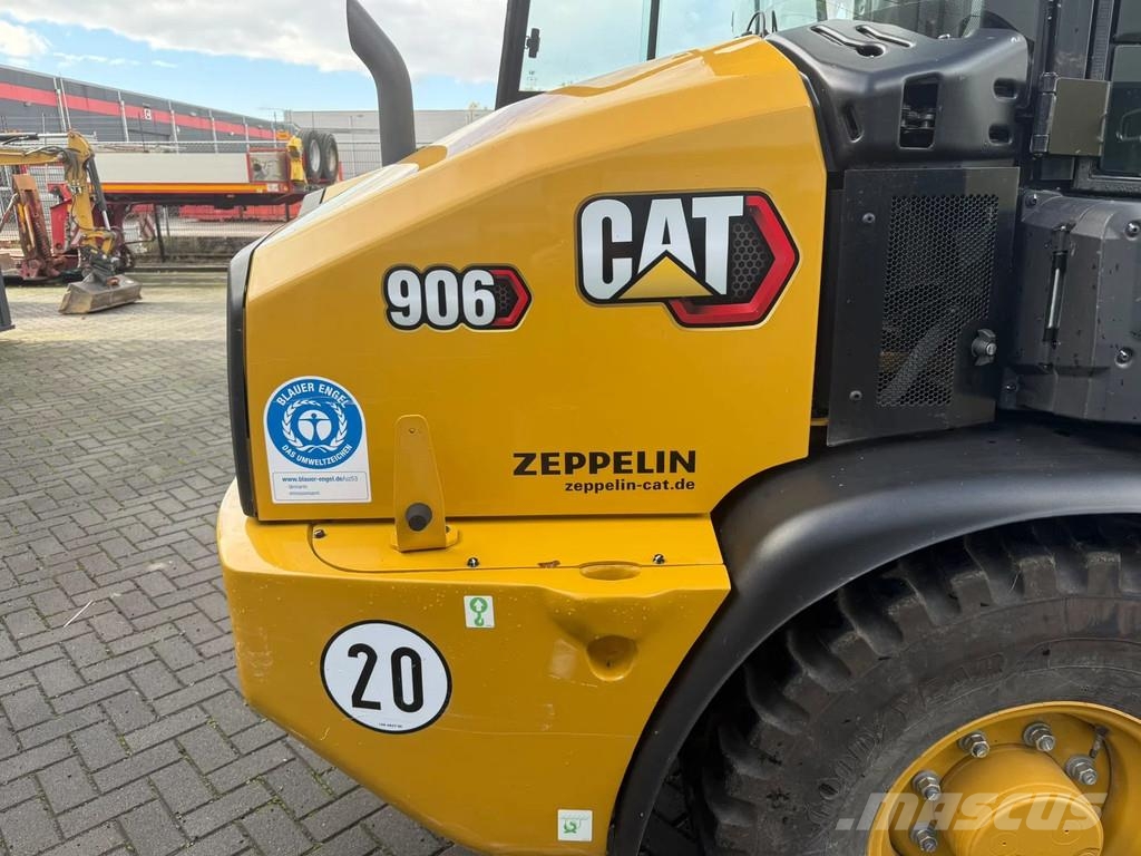 CAT 906 With pallet forks | With Folding bucket | 356 Cargadoras sobre ruedas