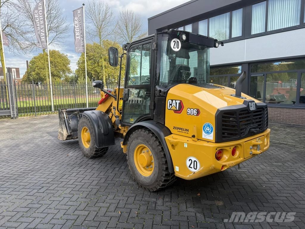 CAT 906 With pallet forks | With Folding bucket | 356 Cargadoras sobre ruedas