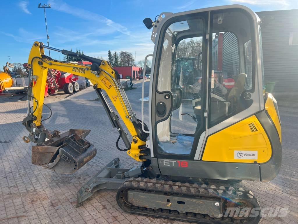 Wacker Neuson ET 18 Excavadoras sobre orugas