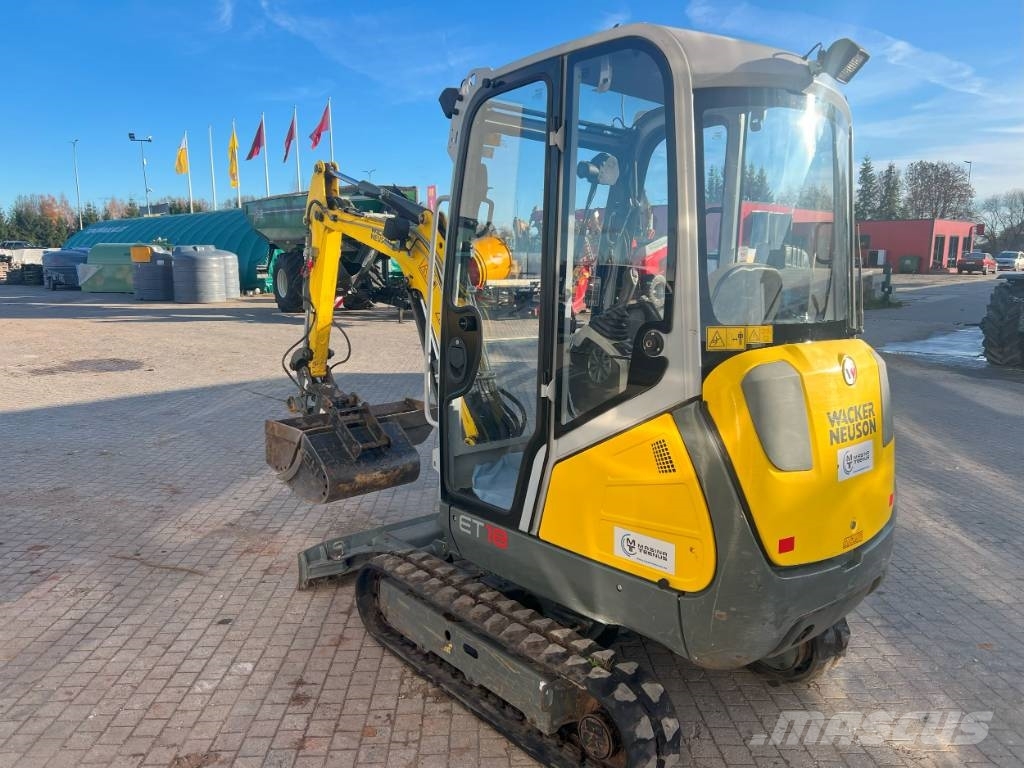 Wacker Neuson ET 18 Excavadoras sobre orugas