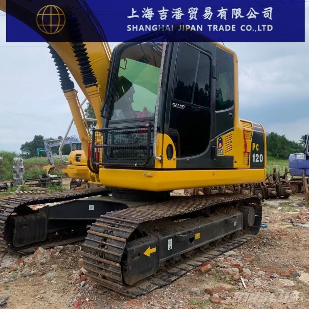 Komatsu PC 120 حفارات زحافة