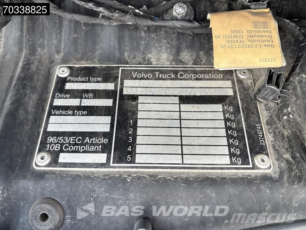 Volvo FH 460 FH 4X2 EXPORT ONLY! 80% Tyres Globe 2xTanks 牵引车