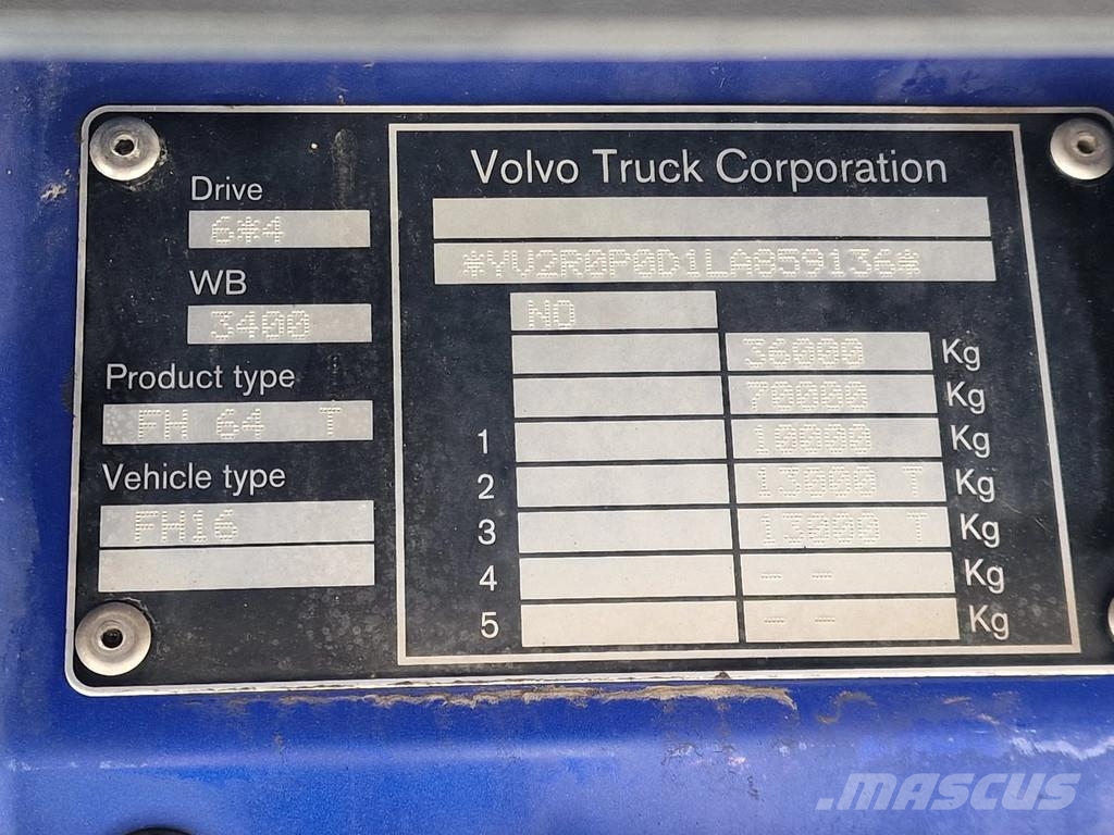 Volvo FH 16.750 Globetrotter 6x4 - Lift Axle - Retarder Vilcēji