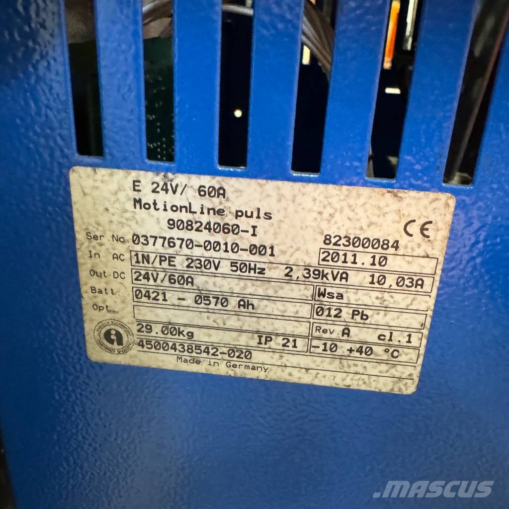 Rocla T 20 AC UUDELLA AKULLA Elektriskie palešu ratiņi ar platformu