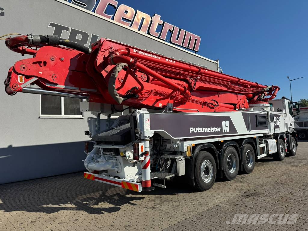 Mercedes-Benz Arocs 5051 Putzmeister 56-5.17 iLS Kravas mašīna- betona sūknis