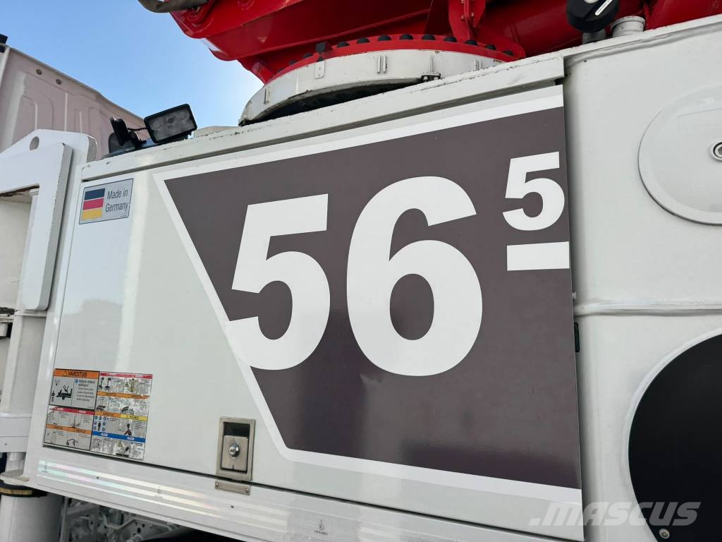 Mercedes-Benz Arocs 5051 Putzmeister 56-5.17 iLS Kravas mašīna- betona sūknis